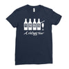 bottles 1965   mens funny Ladies Fitted T-Shirt