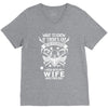 Life After Death Mess With My Wife V-Neck Tee