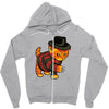 nightmeow on elm street Zipper Hoodie