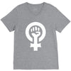 feminist human rights justice activist V-Neck Tee