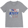proud army dad V-Neck Tee