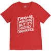i may be wrong but it's highly unlikely V-Neck Tee