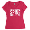 i've seen more spine in jellyfish Women's Triblend Scoop T-shirt