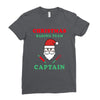 christmas baking team captain Ladies Fitted T-Shirt