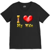 i heart my wife V-Neck Tee