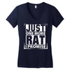 Just One More Rat I Promise Women's V-Neck T-Shirt