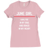 June Girl Ladies Fitted T-Shirt