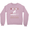 santa aries xhristmas ugly t shirts Crewneck Sweatshirt