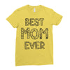 best mom ever Ladies Fitted T-Shirt