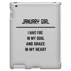 January Girl iPad 3 and 4 Case