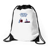 polite jaws Drawstring Bags
