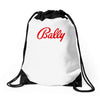 bally technologies Drawstring Bags