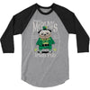 pug irish pub snorty mcpug's 3/4 Sleeve Shirt