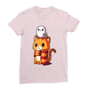 brave kitty Ladies Fitted T-Shirt