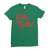 better together 2 Ladies Fitted T-Shirt