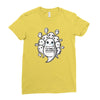 ghost problems Ladies Fitted T-Shirt