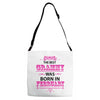 The Best Grammy Was Born In February Adjustable Strap Totes