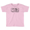 push button receive bacon t shirt funny awesome nerdy geeky humor tee Toddler T-shirt