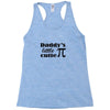 daddy little cuttie Racerback Tank