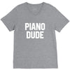 piano dude V-Neck Tee