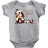 calvin hobbes Baby Bodysuit