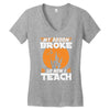 teacher Women's V-Neck T-Shirt