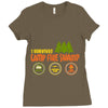 camp fire swamp Ladies Fitted T-Shirt