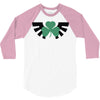 zelda logo treffle trois feuilles 3/4 Sleeve Shirt