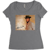 Elvis Presley Vintage Women's Triblend Scoop T-shirt