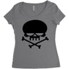 death Women's Triblend Scoop T-shirt