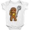 sad gingerbread Baby Onesie