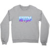 swim like a girl neon Crewneck Sweatshirt