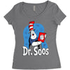 dr. soos Women's Triblend Scoop T-shirt