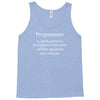 programmer an organism that turns caffeine and pizza into software t s Tank Top