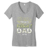 proud army dad Women's V-Neck T-Shirt