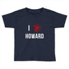 i heart howard Toddler T-shirt