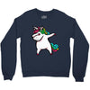 DABBİNG LEPRECHAUN UNİCORN Crewneck Sweatshirt