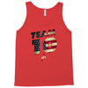 team 10 american flag Tank Top