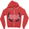 behold fartacus Zipper Hoodie