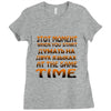 mixing languages russian english Ladies Fitted T-Shirt