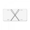 baseball License Plate