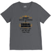 Smart Good Looking Social Worker Doesnt Get Better Than V-Neck Tee