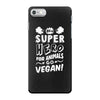 Be A Super Hero For Animals Go Vegan! iPhone 7 Case