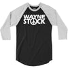 wayne's world waynestock rock band baseball jersey 3/4 Sleeve Shirt