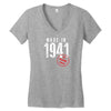Made In 1941 All Original Parts Women's V-Neck T-Shirt