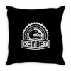 kombat crest Throw Pillow