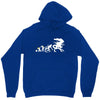 alien evolution   mens funny Unisex Hoodie