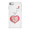 Mom and Baby are Connected to the Heart iPhone 7 Case