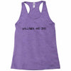 hallowee and boo Racerback Tank