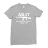 ak47 funny,political,weapons,cool,retro,rude Ladies Fitted T-Shirt